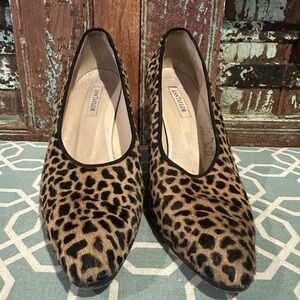 Ann Taylor Animal Print Heels